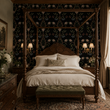 Load image into Gallery viewer, Chancery Lane Victorian Botanical Floral Peel and Stick and Traditional Wallpaper