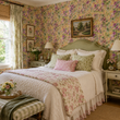 Load image into Gallery viewer, Abbey Orchards Victorian Floral Peel and Stick and Traditional Wallpaper