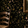 Load image into Gallery viewer, Primrose Hill Dark and Moody Vintage Floral Peel and Stick and Traditional Wallpaper