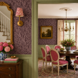 Load image into Gallery viewer, Avenue Gardens Floral Damask Peel and Stick and Traditional Wallpaper