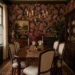 Load image into Gallery viewer, Beale Place Victorian Botanical Peel and Stick and Traditional Wallpaper