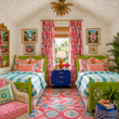 Load image into Gallery viewer, Corbet Court Neutral Floral Peel and Stick and Traditional Wallpaper