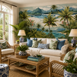 Load image into Gallery viewer, Koa Vintage Tropical Beach Hawaiian Peel and Stick and Traditional Wallpaper