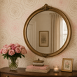 Load image into Gallery viewer, Amanda Circle Neutral Rose Peel and Stick and Traditional Wallpaper