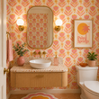 Load image into Gallery viewer, Whitney Place Vintage Floral Peel and Stick and Traditional Wallpaper