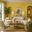 Load image into Gallery viewer, Arlington Avenue Gold Art Deco Peel and Stick and Traditional Wallpaper