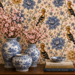 Load image into Gallery viewer, Upland Road Botanical Bird Peel and Stick and Traditional Wallpaper