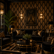 Load image into Gallery viewer, Elanor Court Elegant Moody Victorian Peel and Stick and Traditional Wallpaper