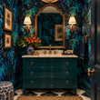 Load image into Gallery viewer, Vista Moody Tropical Palm Leaf Peel and Stick and Traditional Wallpaper