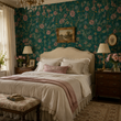 Load image into Gallery viewer, Emerald Drive Chinoiserie Peel and Stick and Traditional Wallpaper