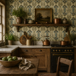 Load image into Gallery viewer, Clariece Vintage Cottage Floral Peel and Stick and Traditional Wallpaper