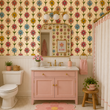 Load image into Gallery viewer, Brinley Way Daisy Floral Peel and Stick and Traditional Wallpaper