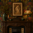 Load image into Gallery viewer, Melba Ornate Art Nouveau Peel and Stick and Traditional Wallpaper