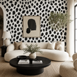 Load image into Gallery viewer, Bernards Spotted Leopard Print Peel and Stick and Traditional Wallpaper