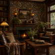 Load image into Gallery viewer, Jemma Court Moody Floral Peel and Stick and Traditional Wallpaper