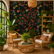 Load image into Gallery viewer, Dollis Mews Moody Botanical Peel and Stick and Traditional Wallpaper