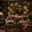Load image into Gallery viewer, Bloomfield Road Victorian Floral Peel and Stick and Traditional Wallpaper