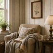 Load image into Gallery viewer, Vale Street Linen Farmhouse Peel and Stick and Traditional Wallpaper