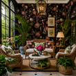 Load image into Gallery viewer, Candle Grove Botanical Chinoiserie Peel and Stick and Traditional Wallpaper