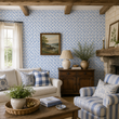 Load image into Gallery viewer, Emory Glen Vintage Geometric Peel and Stick and Traditional Wallpaper
