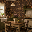 Load image into Gallery viewer, Talbot Court Victorian Ornate Peel and Stick and Traditional Wallpaper