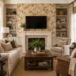 Load image into Gallery viewer, Saughs Lane Victorian Floral Peel and Stick and Traditional Wallpaper