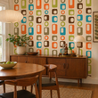 Load image into Gallery viewer, Jupiter Terrace Mid-Century Modern Peel and Stick and Traditional Wallpaper
