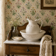 Load image into Gallery viewer, Aubrey Vintage Cottage Flower Garden Peel and Stick and Traditional Wallpaper