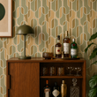 Load image into Gallery viewer, Wesley Vintage Mid Century Modern Peel and Stick and Traditional Wallpaper