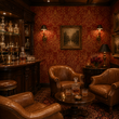 Load image into Gallery viewer, Blenheim Terrace Victorian Damask Peel and Stick and Traditional Wallpaper