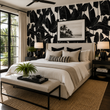 Load image into Gallery viewer, Biscoe Grove Tropical Palm Peel and Stick and Traditional Wallpaper