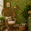 Load image into Gallery viewer, Little Sommerset Flower Garden Peel and Stick and Traditional Wallpaper