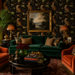 Load image into Gallery viewer, Queens Place Tropical Cheetah Peel and Stick and Traditional Wallpaper