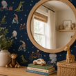 Load image into Gallery viewer, Bradley Boulevard Cute Animal Peel and Stick and Traditional Wallpaper