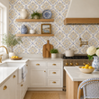 Load image into Gallery viewer, Candler Street Geometric Peel and Stick and Traditional Wallpaper