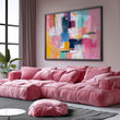 Load image into Gallery viewer, Contemporary Colorful Abstract Painting Wall Art Print