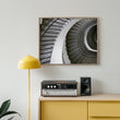 Load image into Gallery viewer, Abstract Black and White Staircase Photograph Wall Art Print