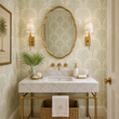 Load image into Gallery viewer, Betton Place Tropical Art Deco Peel and Stick and Traditional Wallpaper