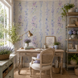 Load image into Gallery viewer, Ebury Mews Watercolor Floral Wallpaper