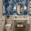 Load image into Gallery viewer, Winifred Street Blue Tropical Chinoiserie Peel and Stick and Traditional Wallpaper