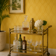 Load image into Gallery viewer, Arlington Avenue Gold Art Deco Peel and Stick and Traditional Wallpaper