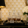 Load image into Gallery viewer, Astel Avenue Gold Art Deco Peel and Stick and Traditional Wallpaper