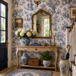 Load image into Gallery viewer, Albany Mews Victorian Landscape Toile Peel and Stick and Traditional Wallpaper