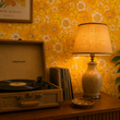 Load image into Gallery viewer, Dorothy Drive Vintage Orange Retro Floral Peel and Stick and Traditional Wallpaper