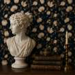 Load image into Gallery viewer, Adenmore Road Victorian Tulip Floral Peel and Stick and Traditional Wallpaper