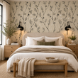 Load image into Gallery viewer, Southwark Bridge Botanical Peel and Stick and Traditional Wallpaper