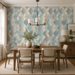 Load image into Gallery viewer, Chelly Modern Diamond Soft Geometric Pattern Peel and Stick and Traditional Wallpaper