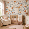 Load image into Gallery viewer, Liza Mae Watercolor Botanical Floral Peel and Stick and Traditional Wallpaper