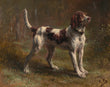 Load image into Gallery viewer, A Limier Briquet Hound, by Rosa Bonheur, circa 1856