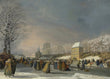 Load image into Gallery viewer, Women's Skating Competition on the Stadsgracht in Leeuwarden by Gerrit Willem Dijsselhof, circa 1809